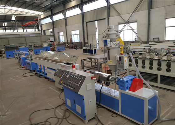 Good price PLC Control Single Screw Extruder , PE HDPE LDPE Pipe Extrusion Machine online