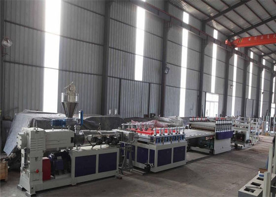 Good price Wood Composite Panel Board Wpc Profile Production Line With Double Screw online