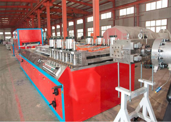 Good price PP PE Hollow Profile Production Line WPC PVC Wood Plastic Profile Extrusion Machine online
