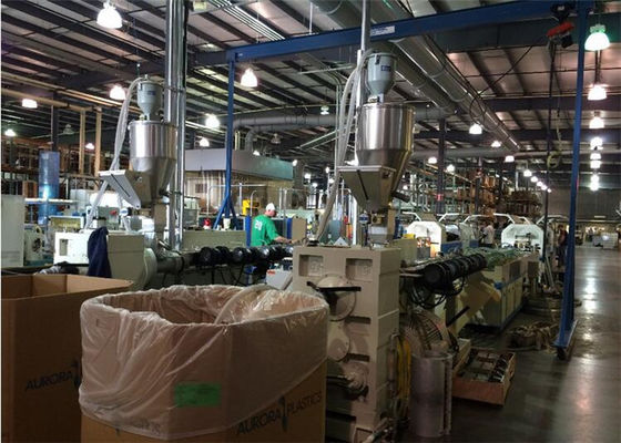Good price Bimetallic Screw 37kw WPC PVC Profile Extrusion Line online