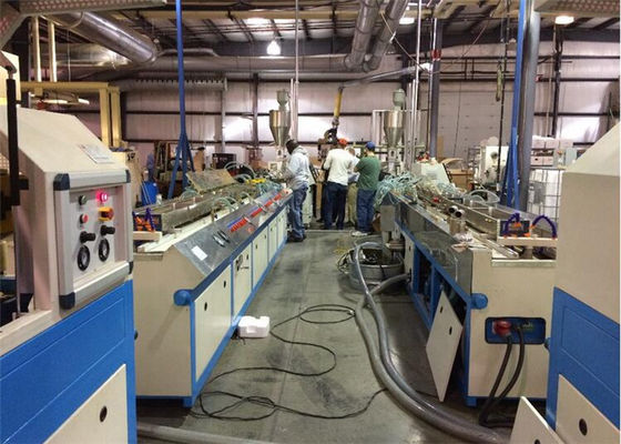 Good price PVC WPC Profile Window Prodile Production Line Plastic Profile Extrusion Line online