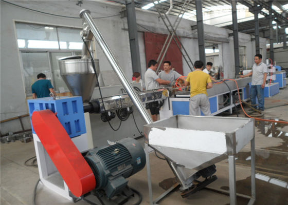 Good price Double Screw 37kw WPC Plastic Profile Extrusion Line 180kg/H Integral Type online