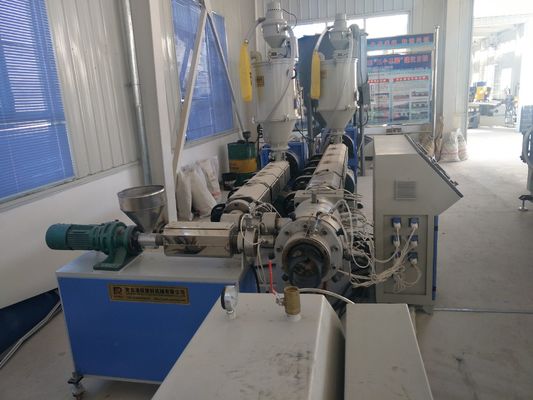 HDPE PE Gas Pipe / Water Pipe Making Machine, Single Screw Extruder With CE Certificate
