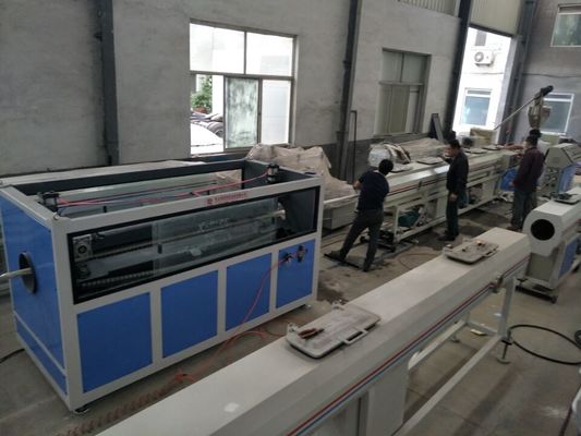 Good price High Output pvc plastic extrusion line , pvc pipe production line online