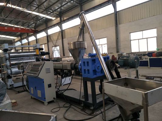 PVC WPC Door Board Foam Board Production Line , PVC WPC Door Profile Board Making Machine