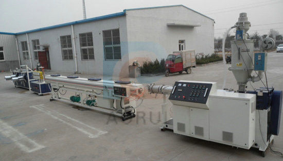 Good price PE-RT / PPR Hot and Cold Plastic Pipe Single Screw Extruder , PPR Pipe Machinery online