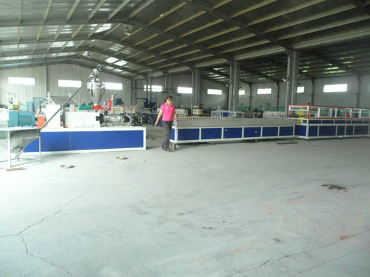 Good price Widely used Twin screw PVC WPC Plastic Profile Extrusion Line, WIndow Door Profile Machinery online