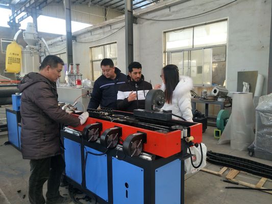 PE Single Wall Corrugated Pipe Machine 380V Corrugated Pipe Production Line