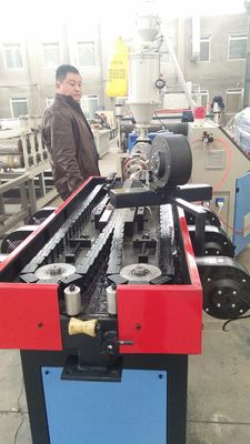 PP PE Plastic Corrugated Pipe Extrusion Line Single Wall Corrugated Pipe Making Machine