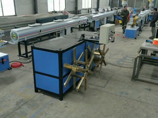 SJ75/33 Single Screw Extruder for HDPE Pipe , PE Pipe Making Machine
