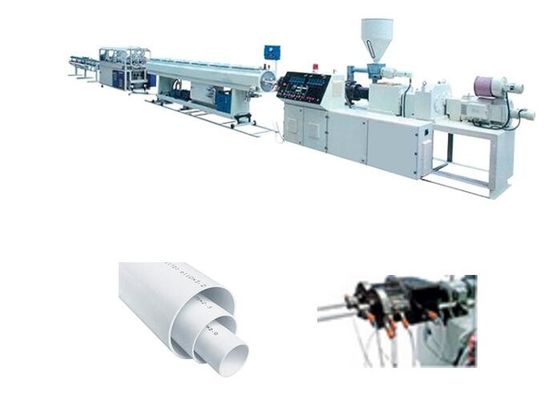Good price PVC Twin Pipe Making Machine , Double Pipe Production Line 380V 50HZ online