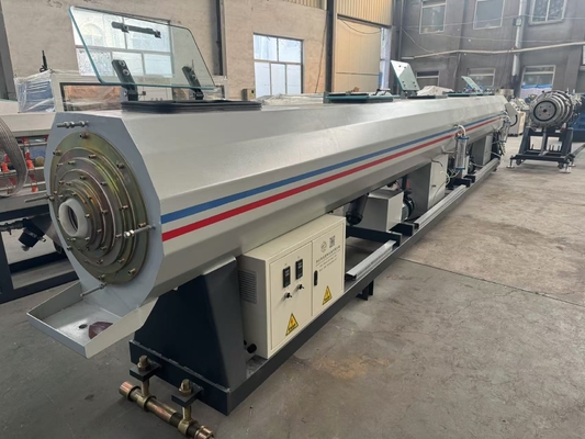 SJ75/33 PE HDPE LDPE Pipe Production Line, High Speed PE Pipe Extruder