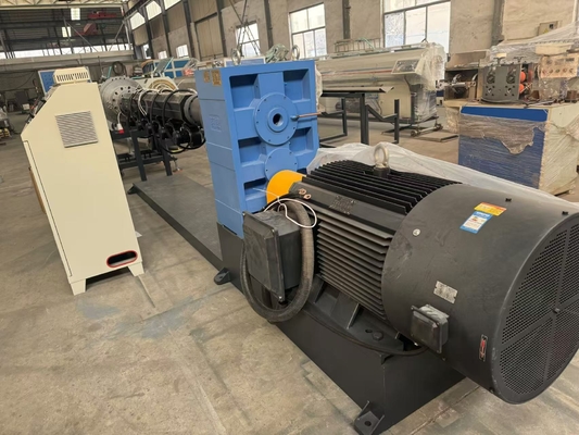 OMRON Temperature Controller Plastic Pipe Extrusion Line With Aluminium Alloy Mould
