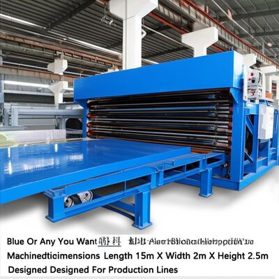 Good price Blue Or Any You Want PVC Plastic Board Making Machine Machinedimensions Length 15m X Width 2m X Height 2.5m Designed For Production Lines online