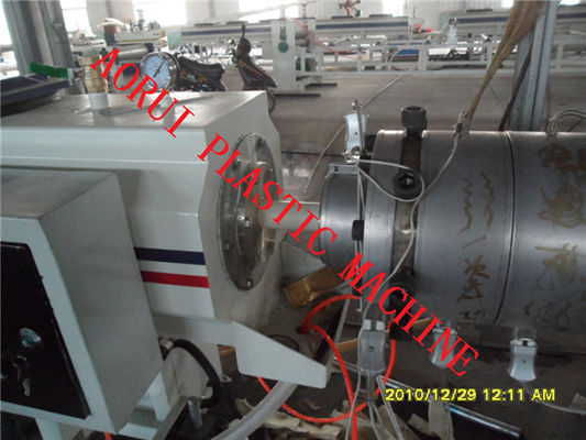 Good price Cold / Hot Water Plastic Pipe Extruder Single Screw Co-Extruding online