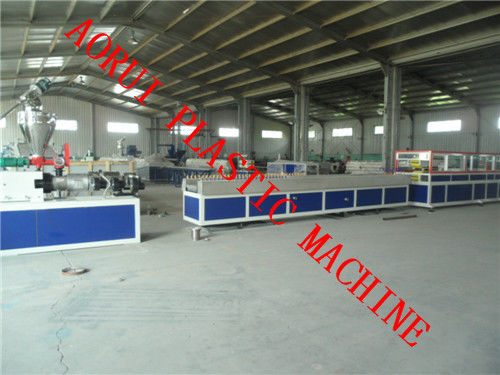 Good price WPC Corridor Profile Extrusion Machine , PP / PE Profile Machine online