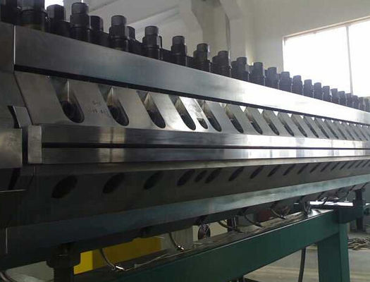 Good price PVC Wave and Canopy Plastic Board Extrusion Line for Storage and Gallery online