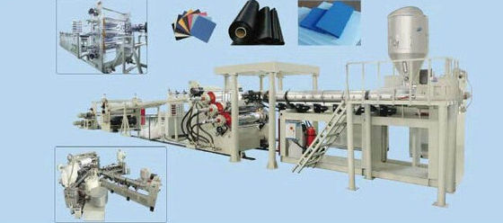 Good price PC Corridor Hollow Plastic Board Single Screw Extruder for Hall and Stadium online