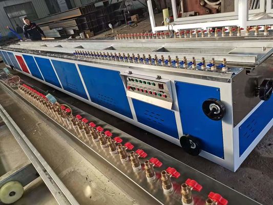 Good price Hollow / Solid Plastic Profile Production Line Twin Screw For Settee / Couch online