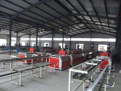 Good price CE ISO9001 Plastic PVC WPC Profile Extrusion Line Low Noise High Performance online