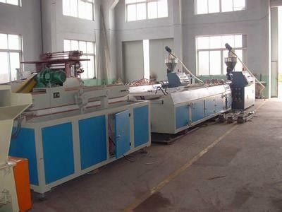 Good price PVC Plastic Profile Extrusion Line For Decorative / PVC Profile Making Machine online