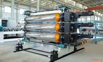 Good price PP PC Plastic Hollow Grid Sheet Plastic Board Extrusion Line With Single Sscrew Extruder online