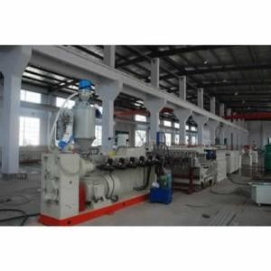 Good price WPC Foamed Board Double Screw Extruder Full Automatic For Construction online