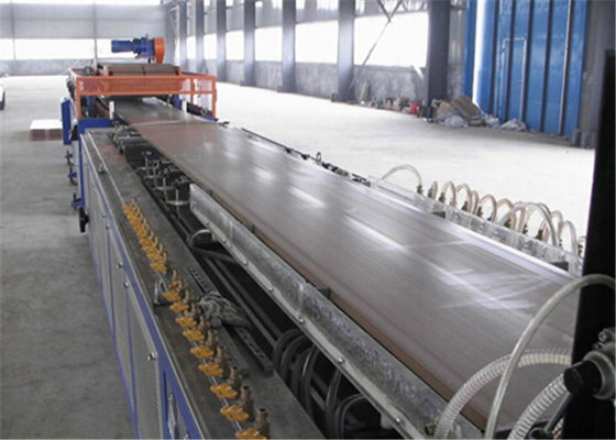 Good price Damp-proof WPC Foam Board Machine , Wood Plastic Double Screw Extruder online