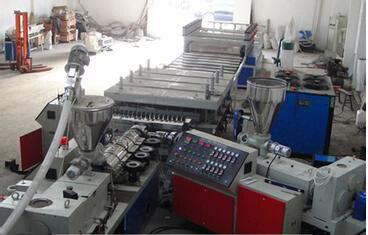 Good price WPC Building Template Foam Board Machine With Double Conical Screw For Cabinet online
