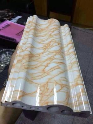 Good price Marble Profile Wood Plastic Composite Extrusion Line , PVC Marble Profile Machine online