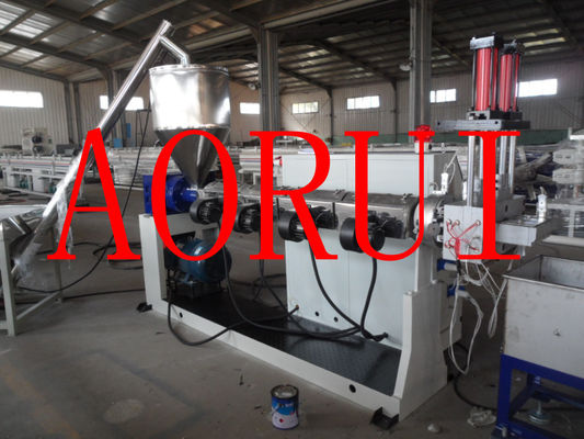 Good price LDPE Film Plastic Granules Machine , Water Ring Cold Cutting Granulate Extruder online